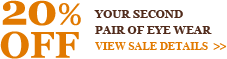 200% off Your Second Set of Eyewear View Sale Details
